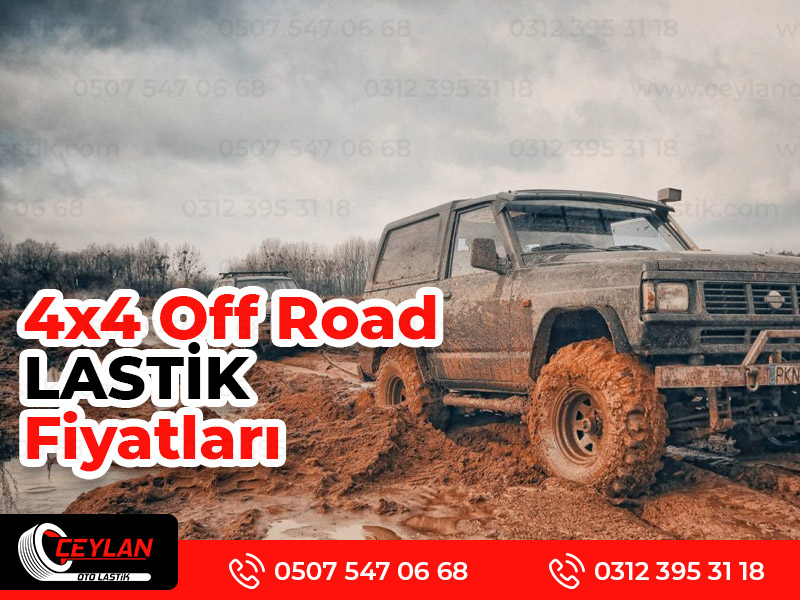 4x4 Off Road Lastik Fiyatları