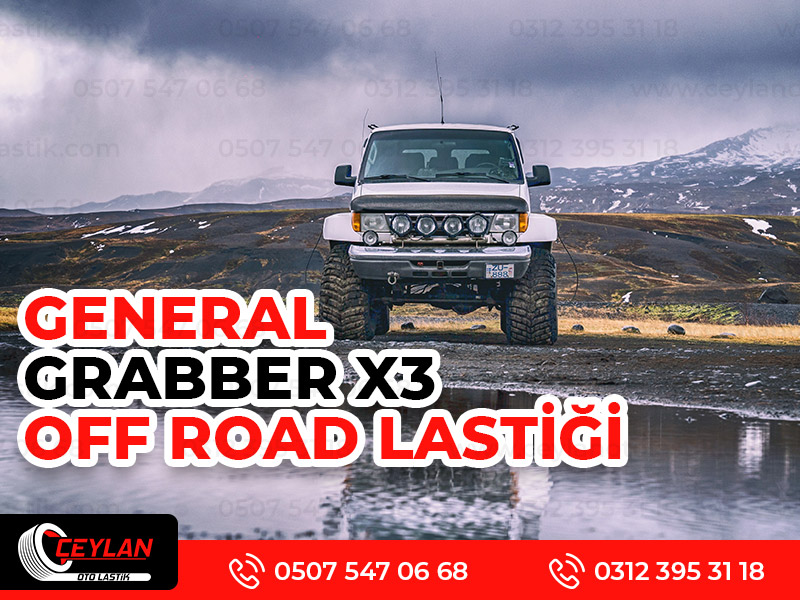 General Grabber X3 Off Road Lastiği